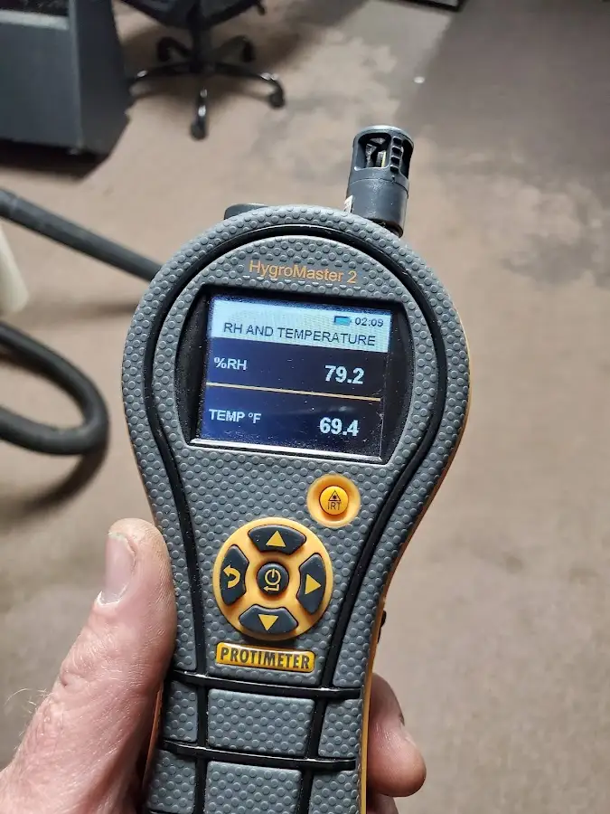 Moisture meter humidity assessment for Mold Remediation & Removal in Algonquin